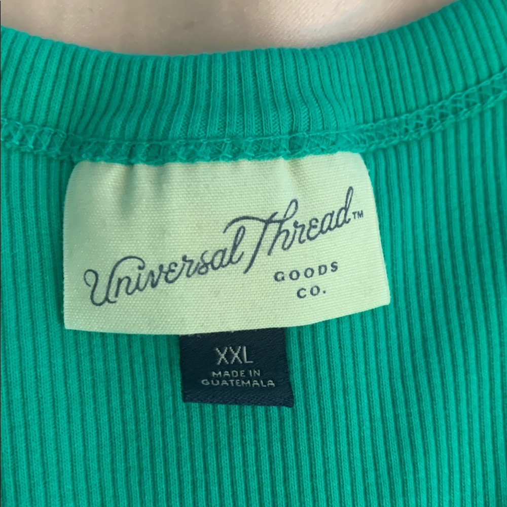 Universal Thread Turquoise Tank Top - Picture 2 of 2